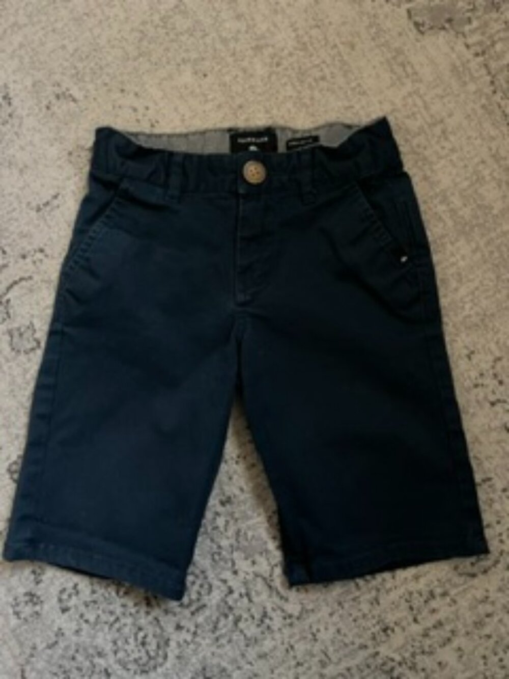 🧡3/$15 Quicksilver Regular Fit Navy Shorts Kids 6